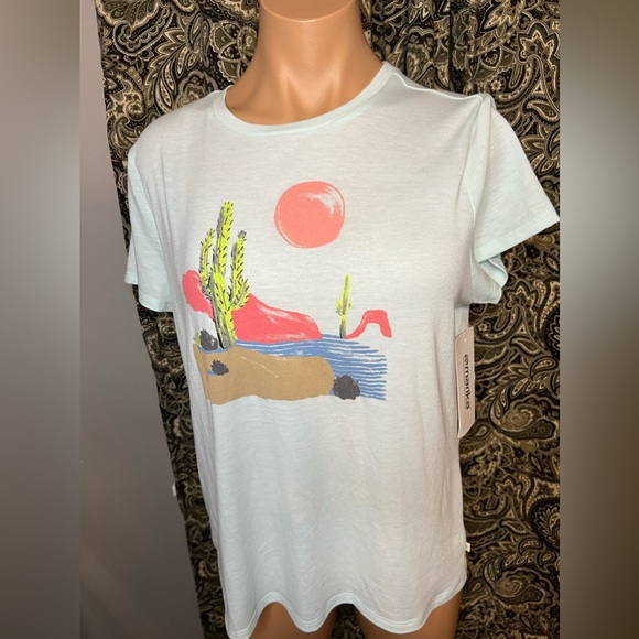 NWT Marika Adventure Moonlight Jade Desert Vibes Shirt - Picture 1 of 6